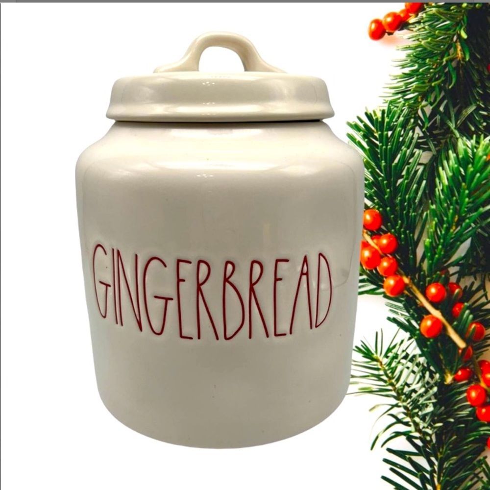 Rae Dunn Gingerbread Christmas Cookie Jar